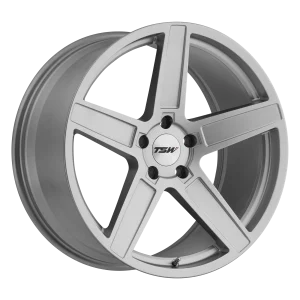 TSW Wheels – ASCENT – Gunmetal – 18″x8.5″ 32mm – All weather Wheels – 1885ASC325112S72